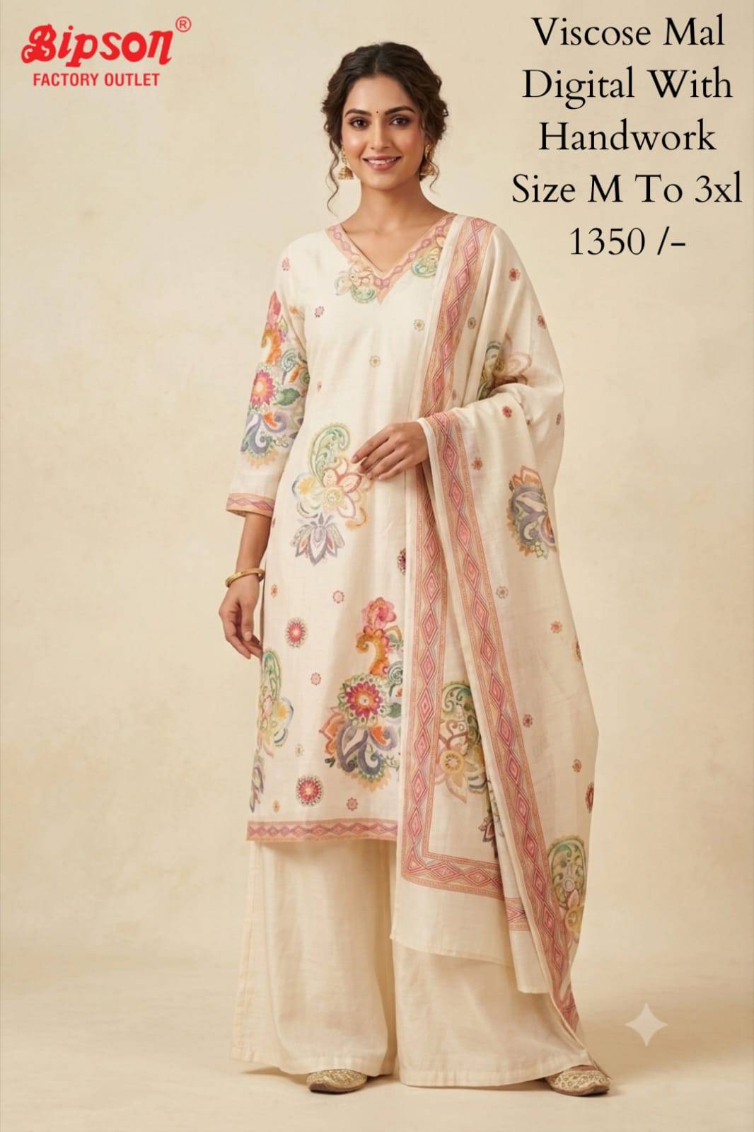 COTTON Collection By BIPSON PRINTS Stylish Beautiful Colourful Pure Viscose Mal Cotton Dresses At Wholesale Price